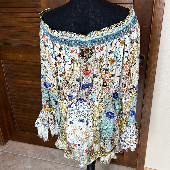 Camilla 100%Silk Dress Size M - Picture 7 of 7